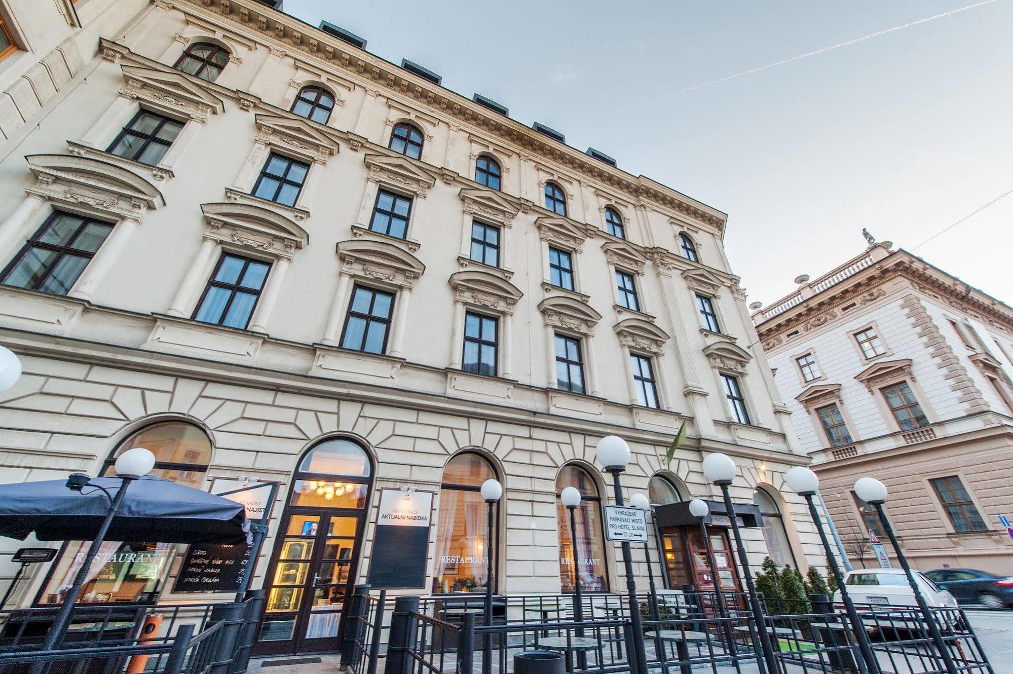 Hotel Slavia برنو المظهر الخارجي الصورة
