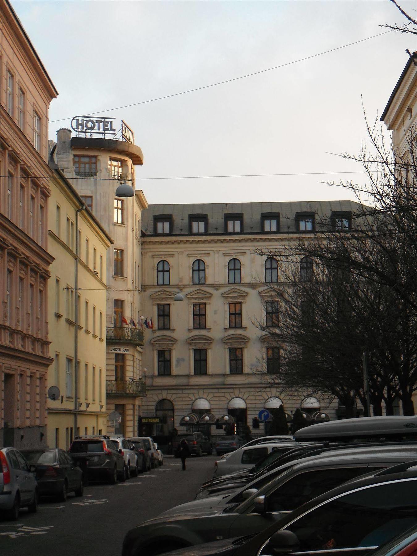 Hotel Slavia برنو المظهر الخارجي الصورة