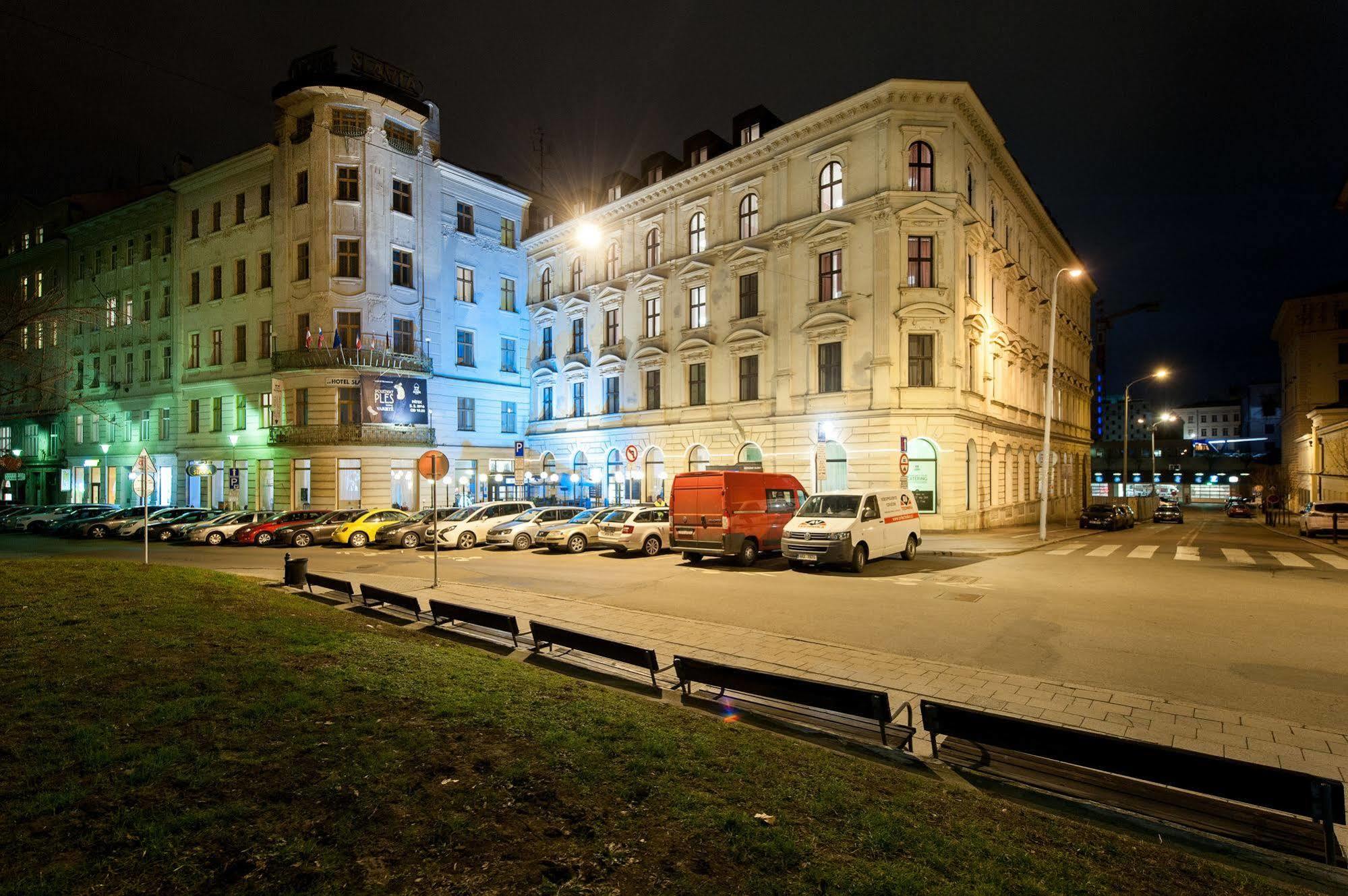 Hotel Slavia برنو المظهر الخارجي الصورة